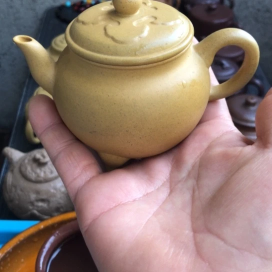 茶壶紫砂黄段大彬如意150豪升左右