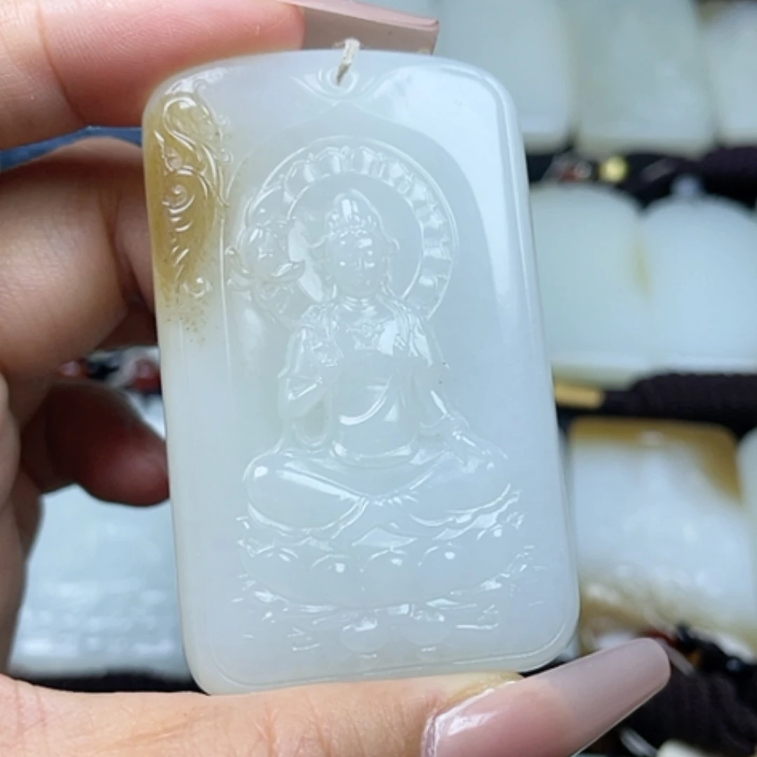 【闪购商品】颈饰未镶嵌和田玉牵****集