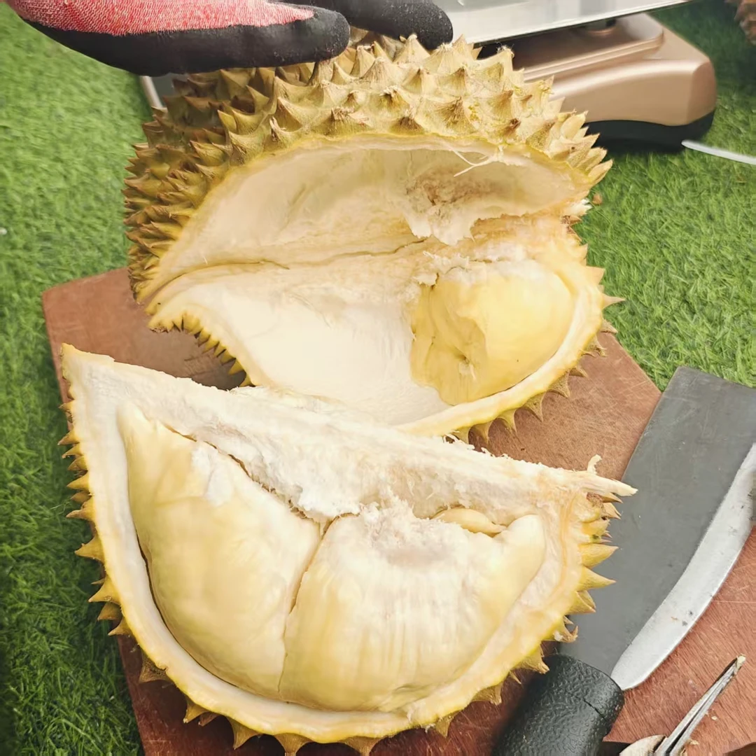 新鲜树熟金枕AA榴莲，保干包软糯香甜，保果核小，果肉净重一斤装金枕泰国