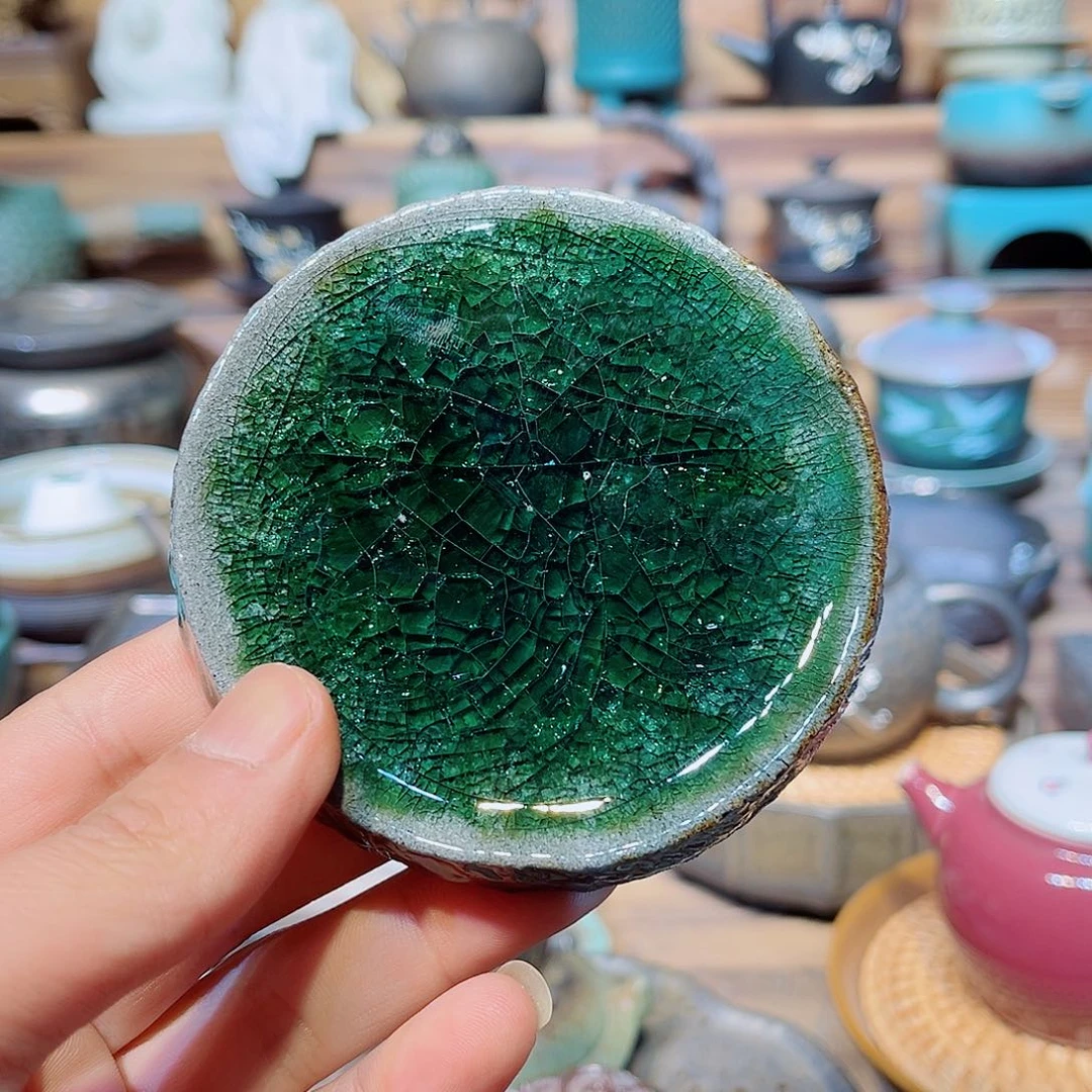 陶瓷香炉茶具摆件