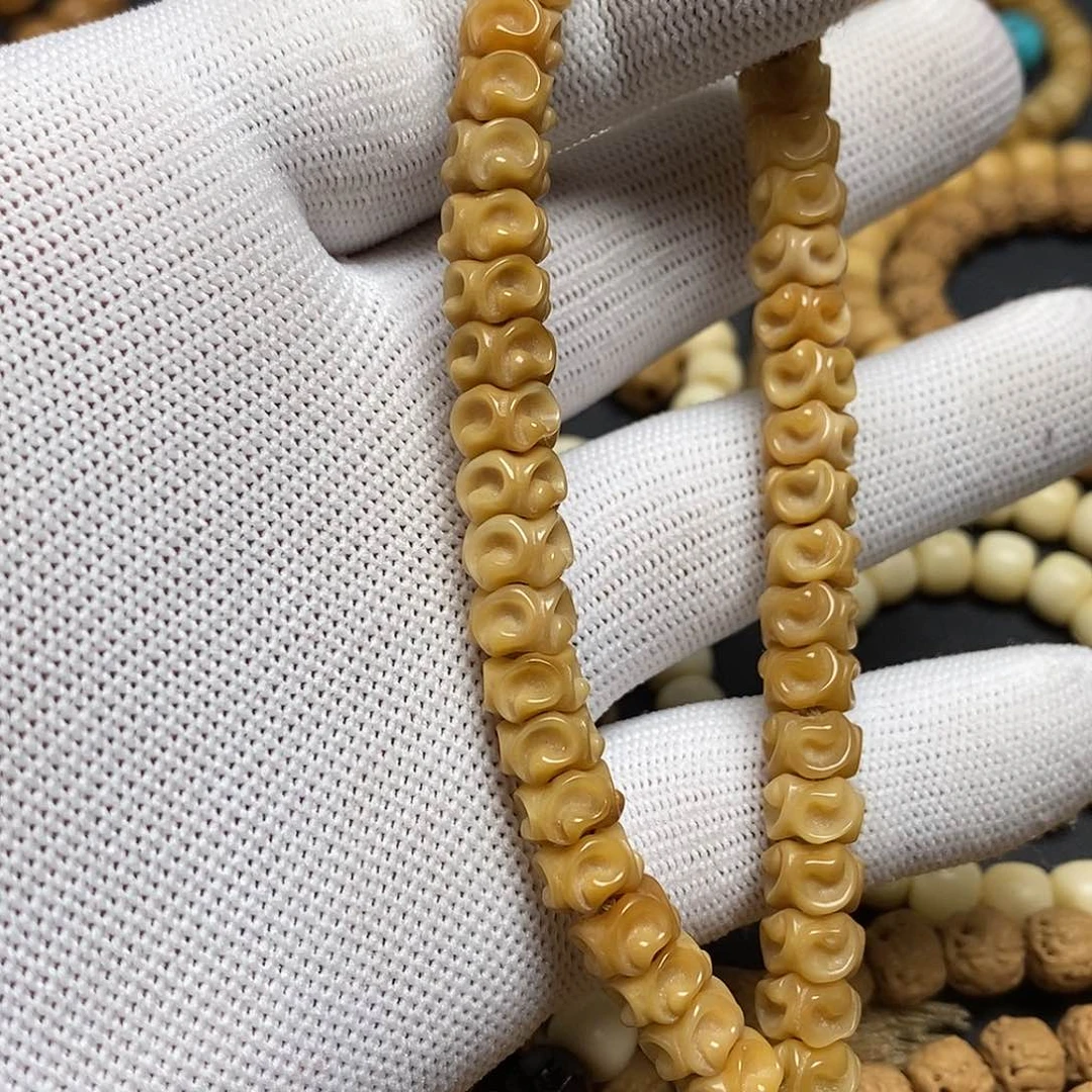 菩提根/象牙果手串彤**季龙脊菩提手持紧箍咒一生所爱原生态