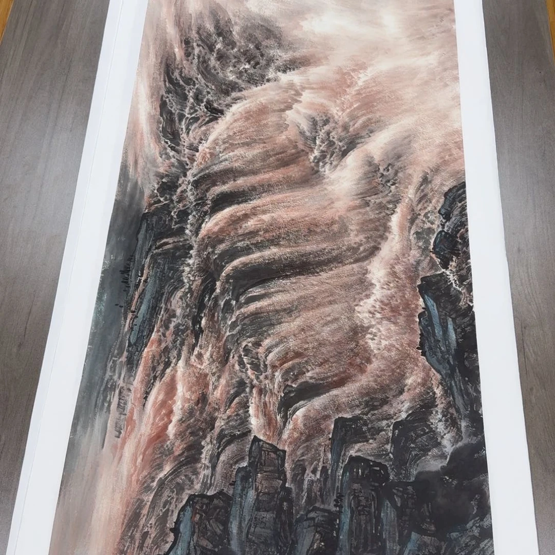 国画花鸟山水国画作品