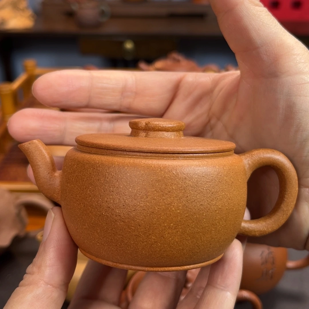 茶壶紫砂宜兴紫砂壶半手工制作微瑕