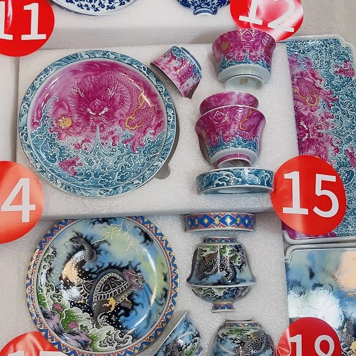 胭脂红龙5件套特价