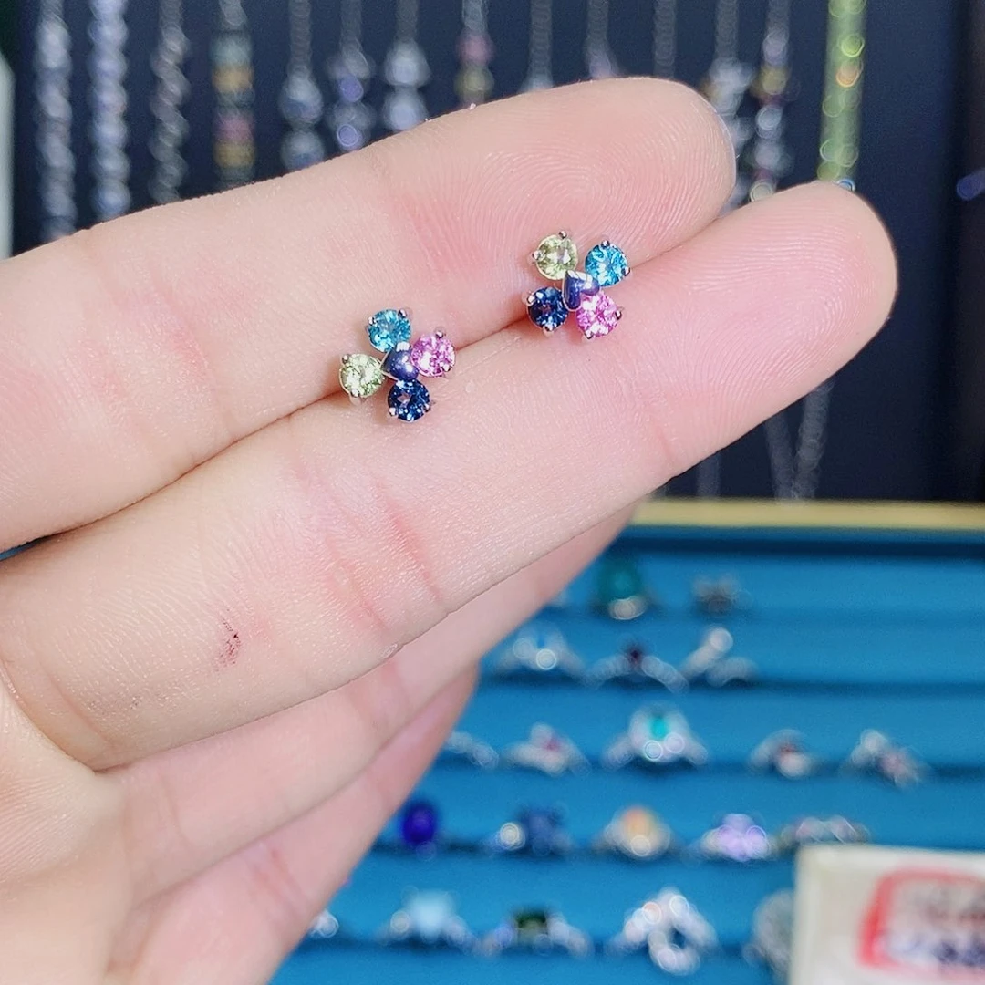 紫晶珠宝半成品银S925镶嵌