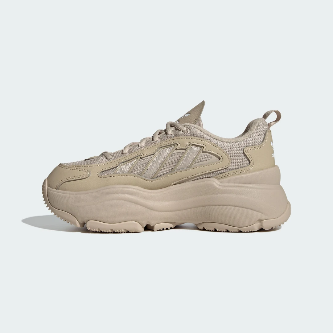 adidas/阿迪达斯三叶草女子OZGAIA复古厚底网面运动老爹鞋 IG6050