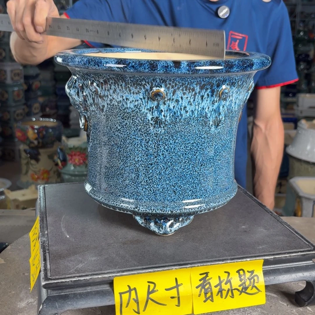 一风堂石湾花盆 内21*17