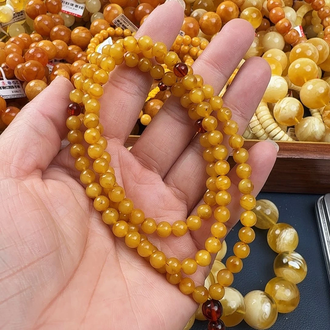 琥珀未镶嵌珠宝奇石