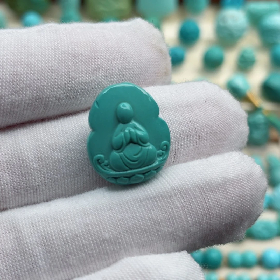 未镶嵌绿松石珠宝奇石