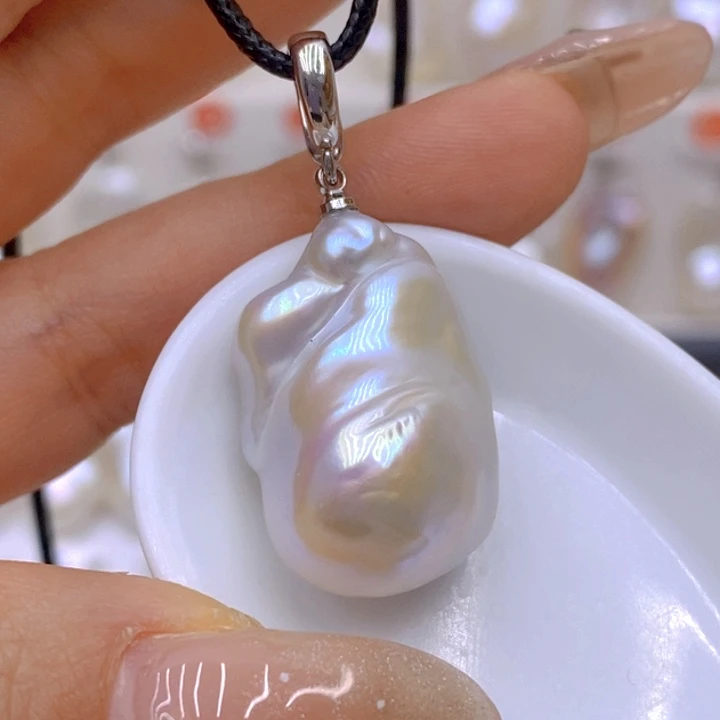 未镶嵌吊坠(赠链)淡水珍珠