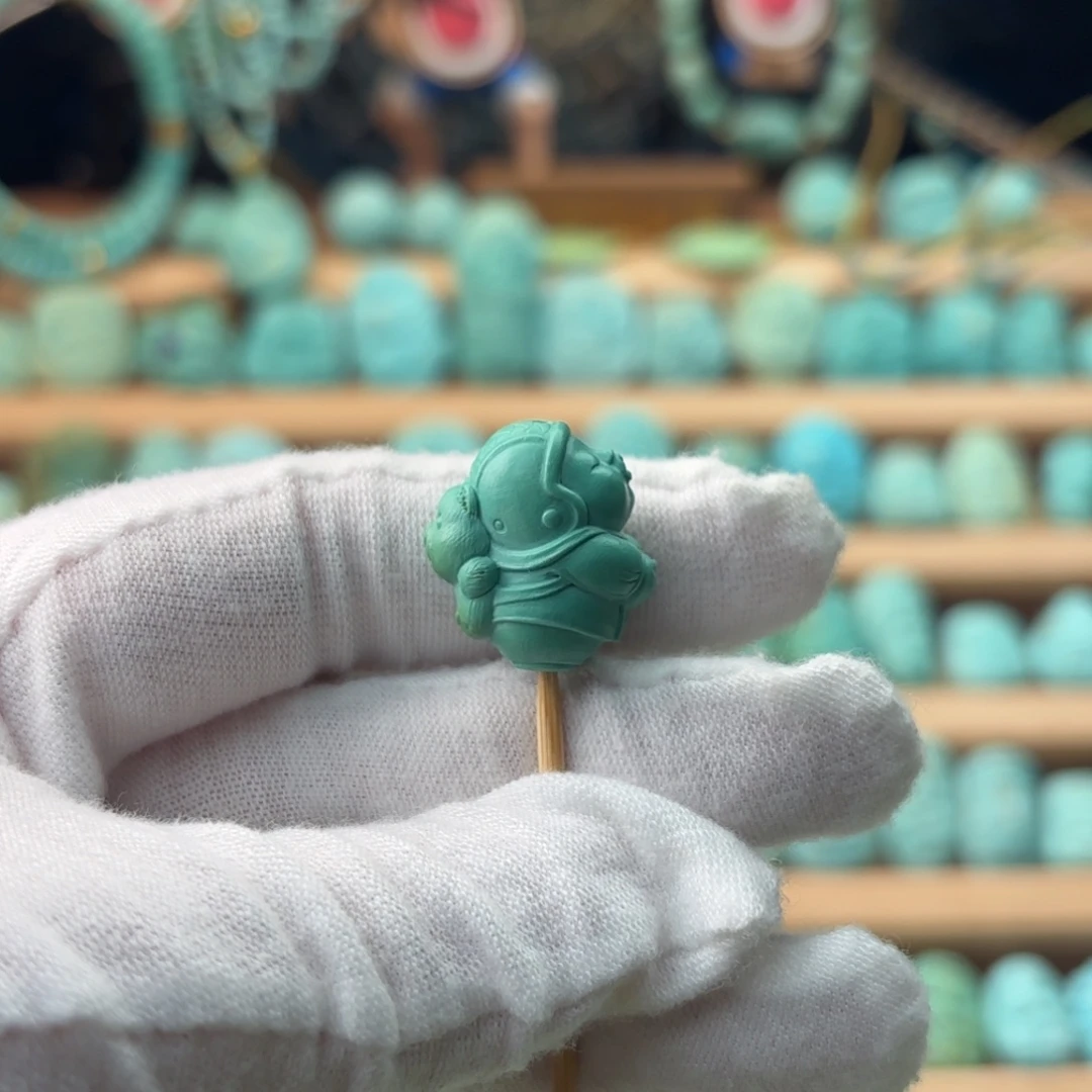 绿松石未镶嵌配饰