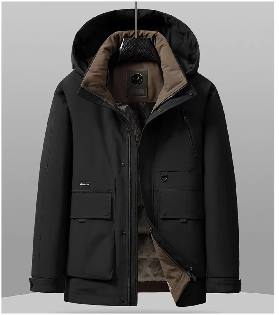 高品质工装款短款保暖外套 8801