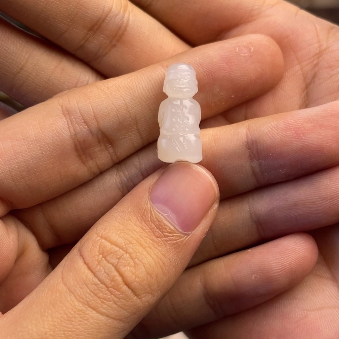 和田玉未镶嵌吊坠(不含链)