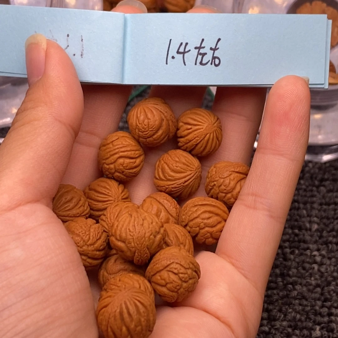秦岭山脉龙纹桃核