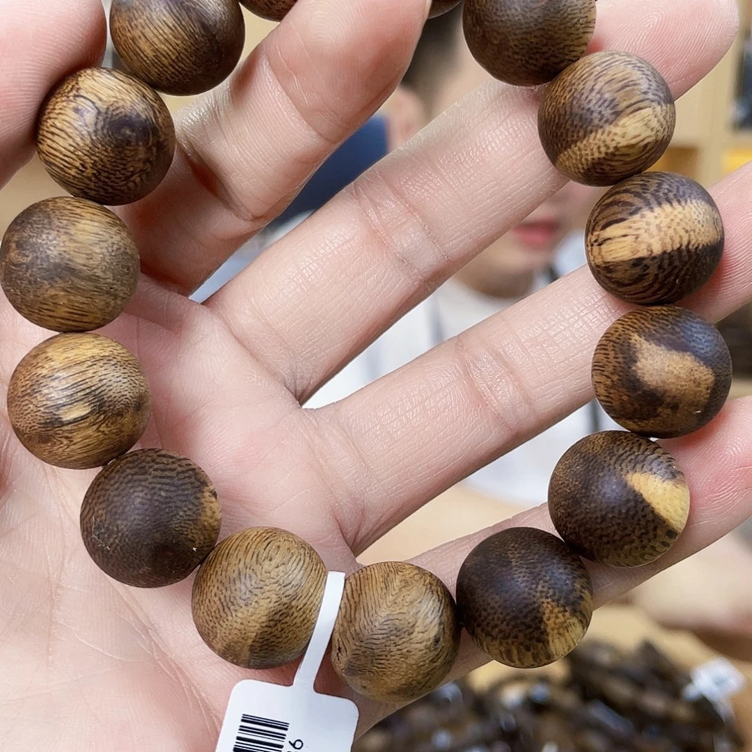 沉香沉香碎屑棋楠圆珠单圈1.5/17克+多样性发一