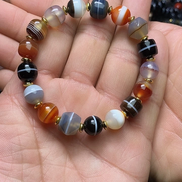 玛瑙/玉髓手链未镶嵌