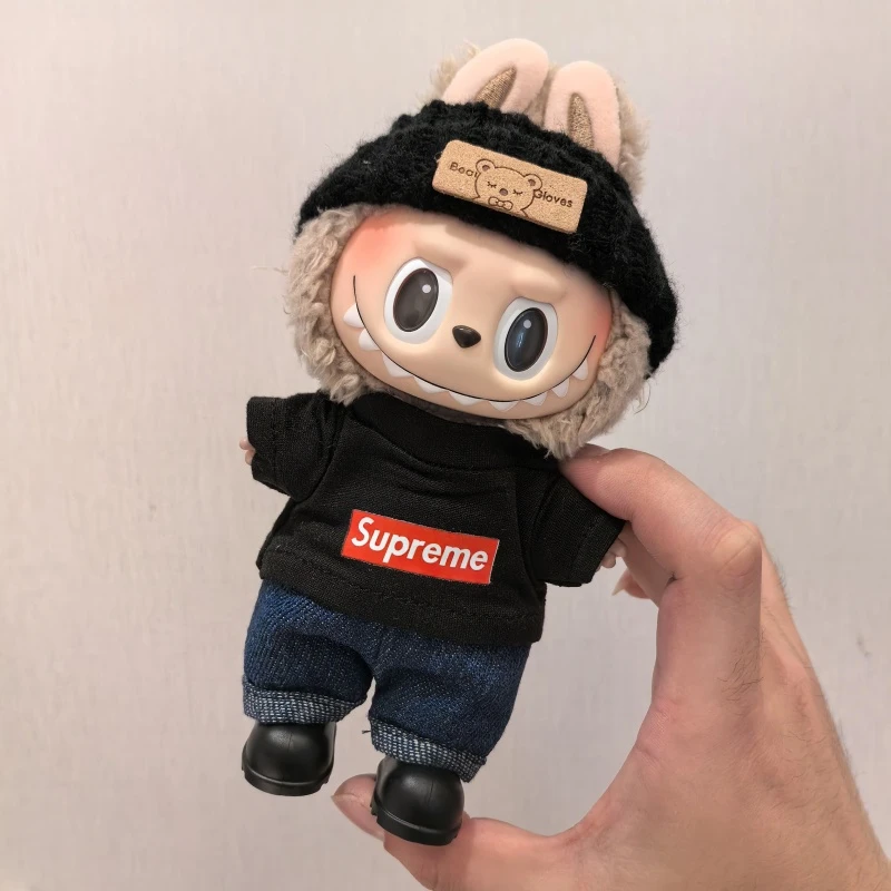 labubu娃衣新款潮牌拉布布衣服一代二代三代替换装