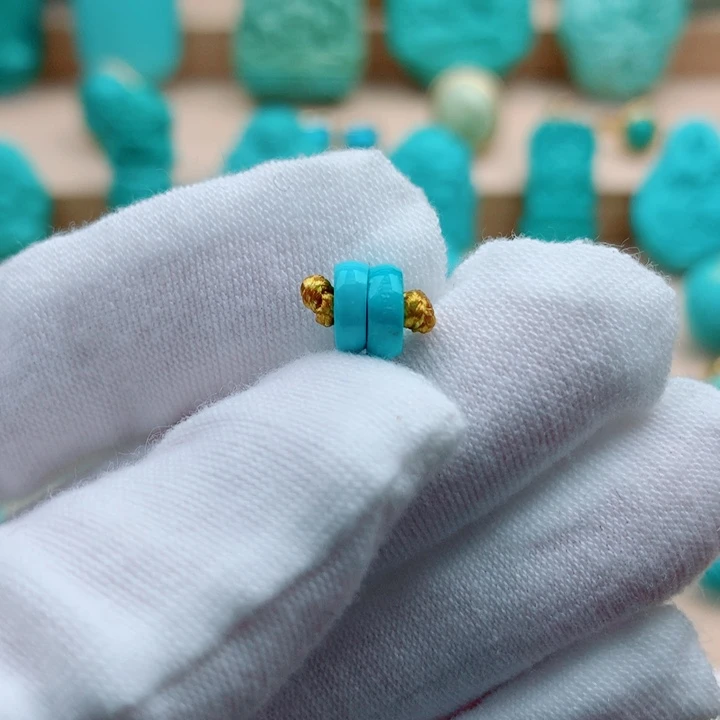 绿松石未镶嵌配饰