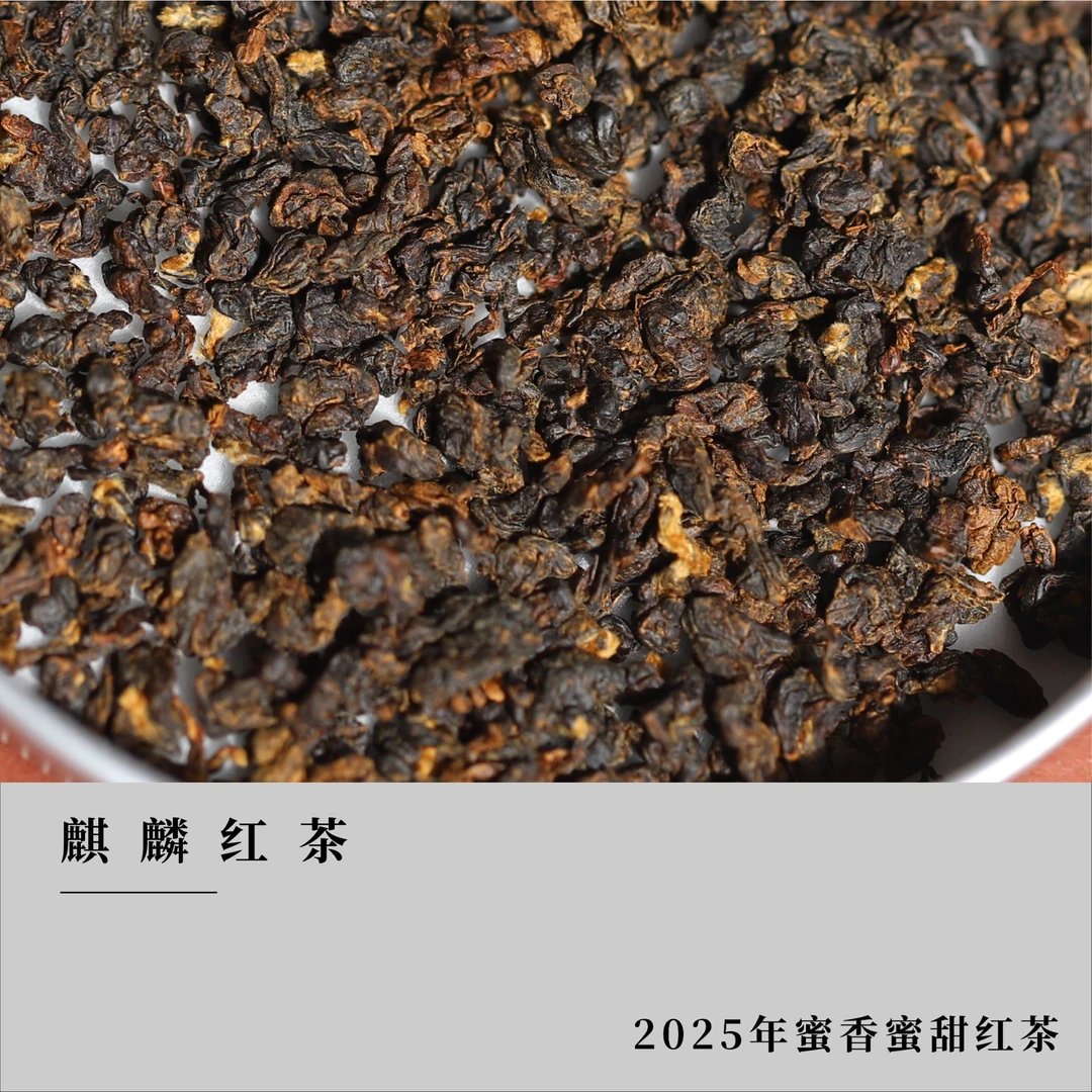 【麒麟红茶】 2025年云南春茶蜜香蜜甜醇和饱满 香气高扬甜度足