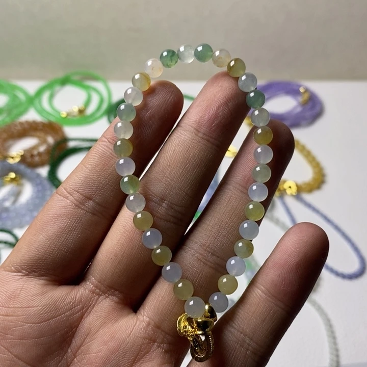 未镶嵌定制翡翠缅甸翡翠a货卡5.5
