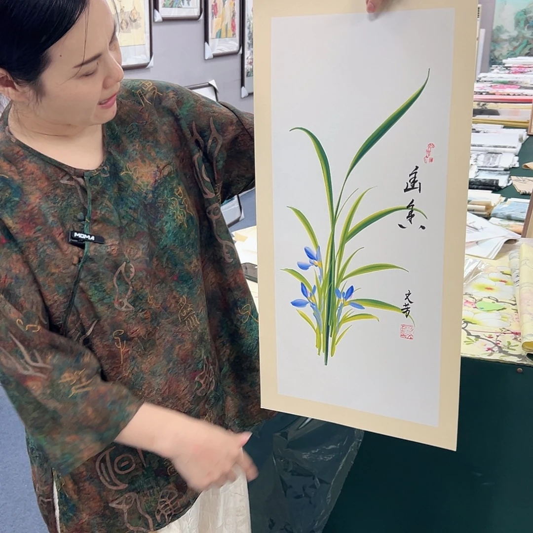 国画宣纸国画纯手绘作品