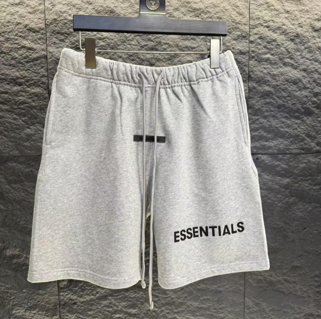 essentialS  复线美式潮牌运动宽松男女短裤ss02