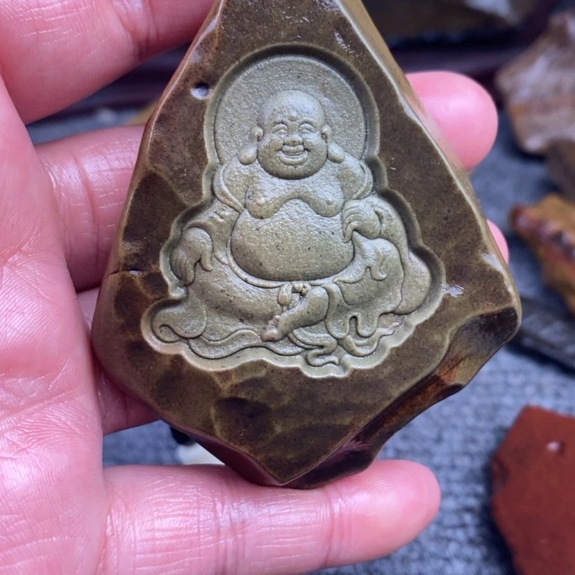 【闪购商品】原石雕刻手把件