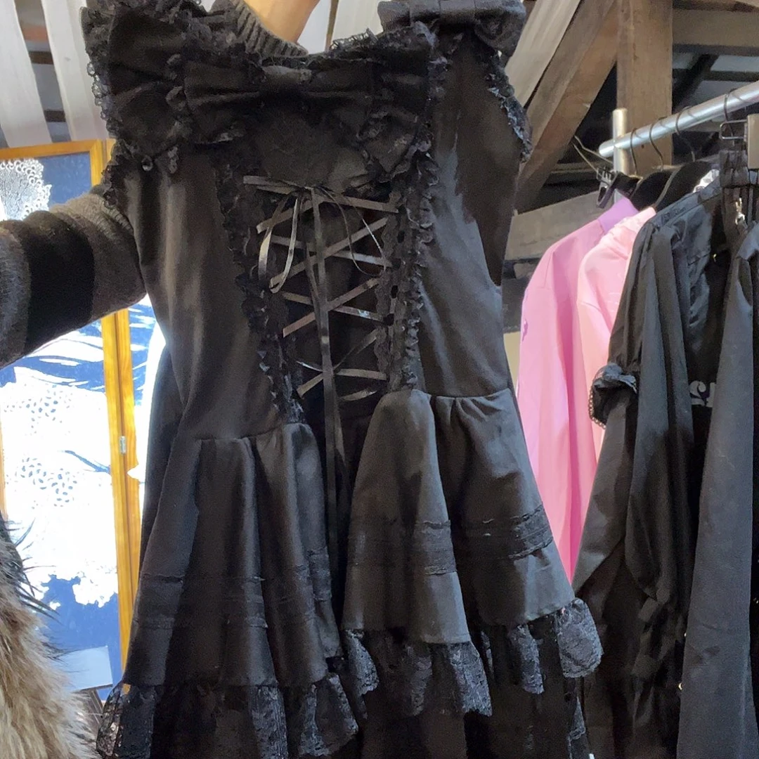 Acdc蝴蝶结连衣裙