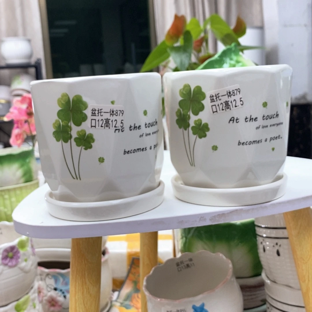 @夏西陶瓷花盆@@5879