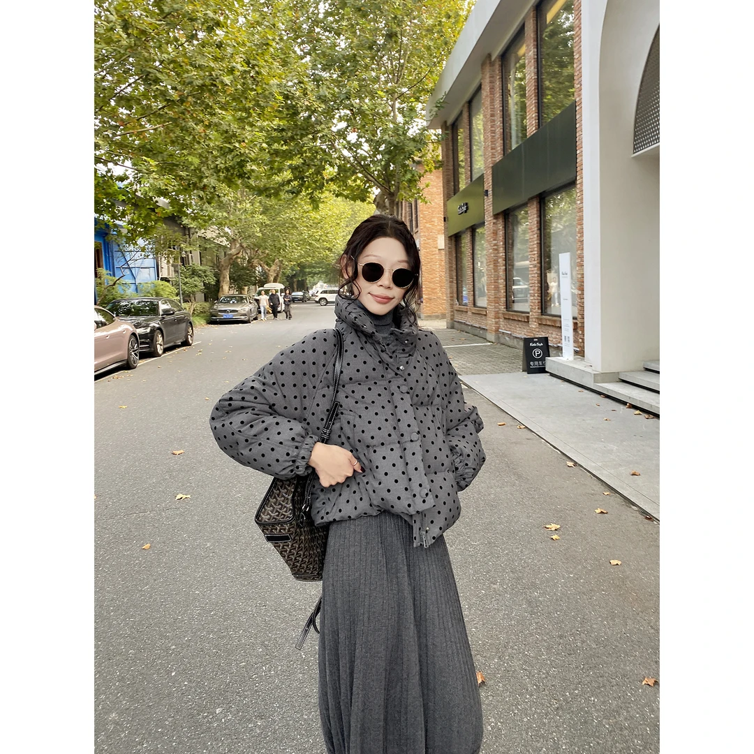 La Chapelle拉夏贝尔韩系百褶针织半身裙遮肉显瘦a字伞裙垂感中长