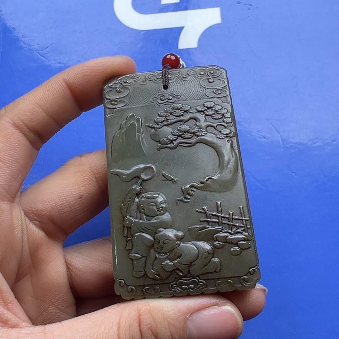 和田玉挂件未镶嵌