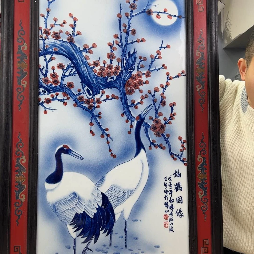 瓷片景德镇瓷板画