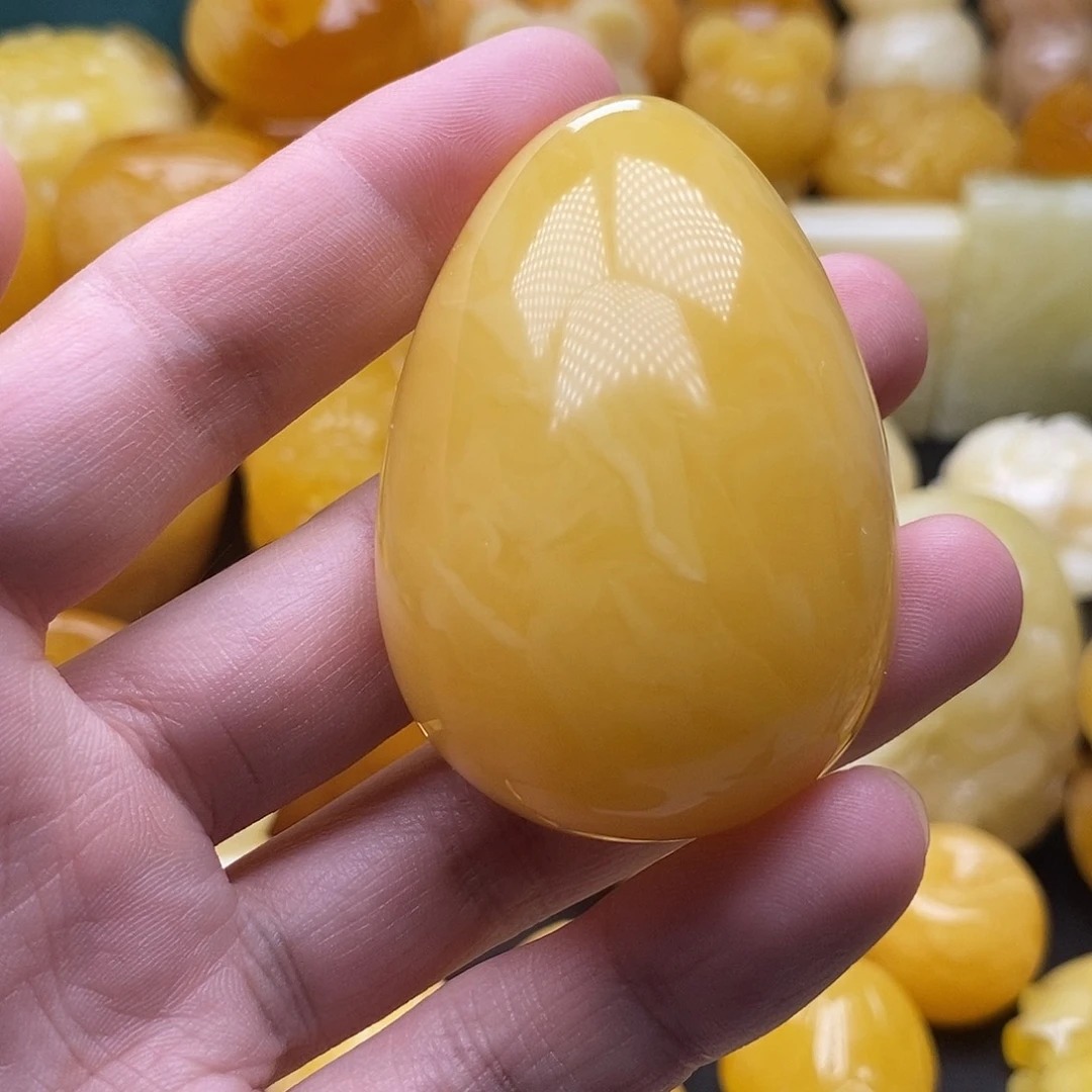 琥珀颈饰未镶嵌琥珀蜜蜡吊坠
