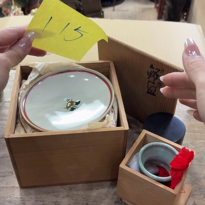 陶瓷古美术置物摆件