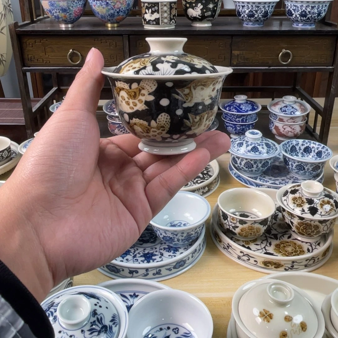 景德镇手工手绘茶具