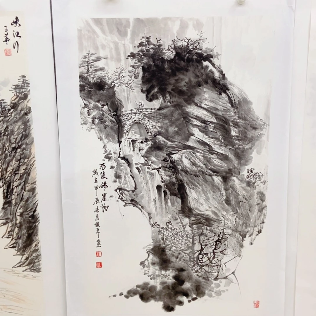 在***情国画手写手绘国画68