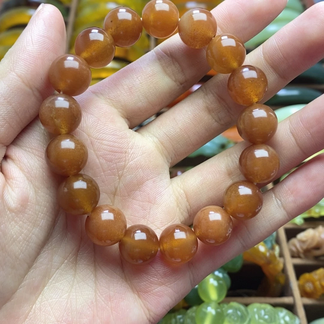 蛇纹石玉未镶嵌手链