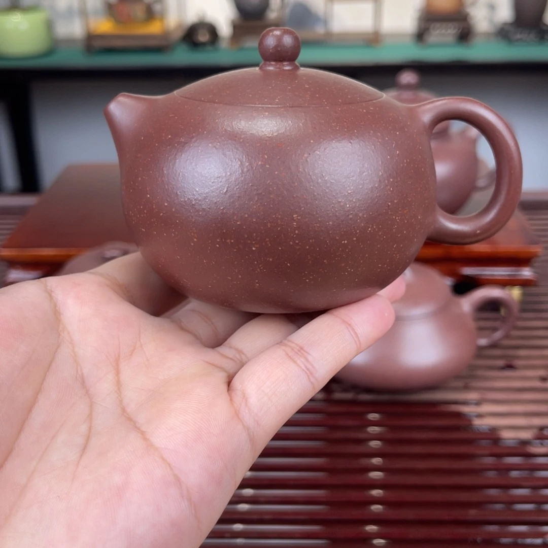 茶壶紫砂200毫升全手工底槽青西施