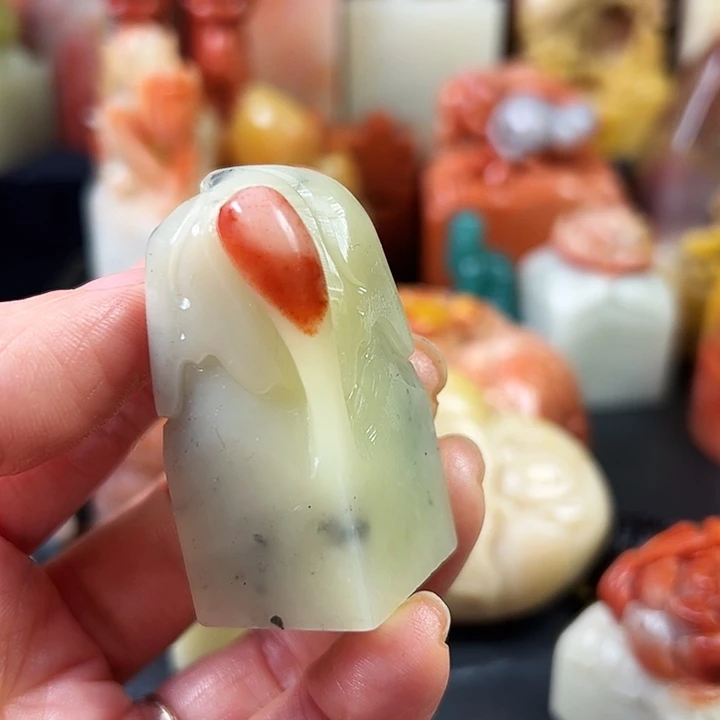 寿山石印石寿山石篆刻章