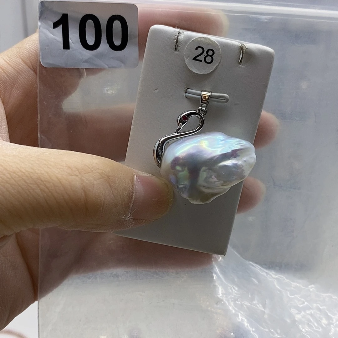 颈饰合金淡水珍珠