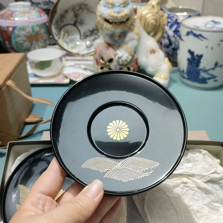 瓷日本回流艺术瓷器折扣店 5只 3