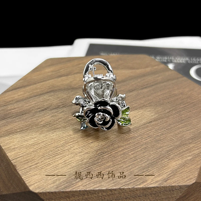 【LXX靓西西】028抓夹2.2厘米精致玫瑰气质减龄小抓夹