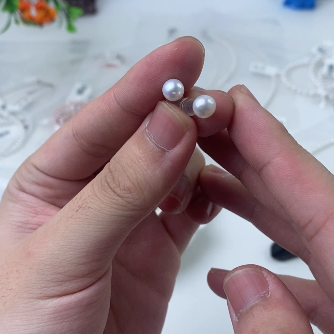 名***）项链银S925镶嵌淡水珍珠