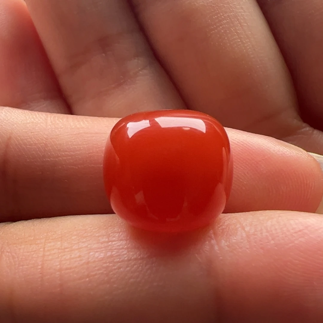 南红玛瑙未镶嵌老型13.4，12.4