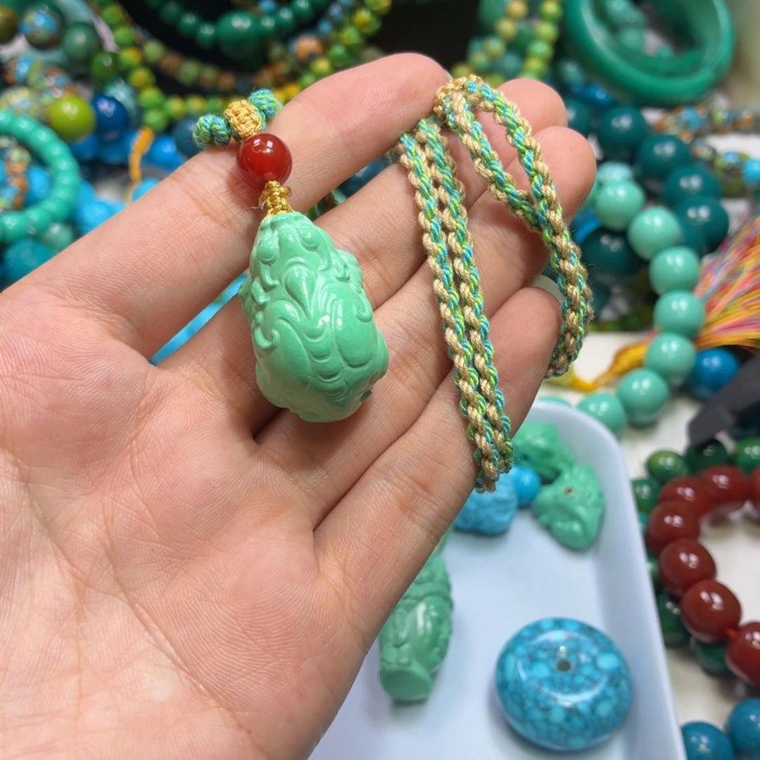 南红玛瑙合金手串