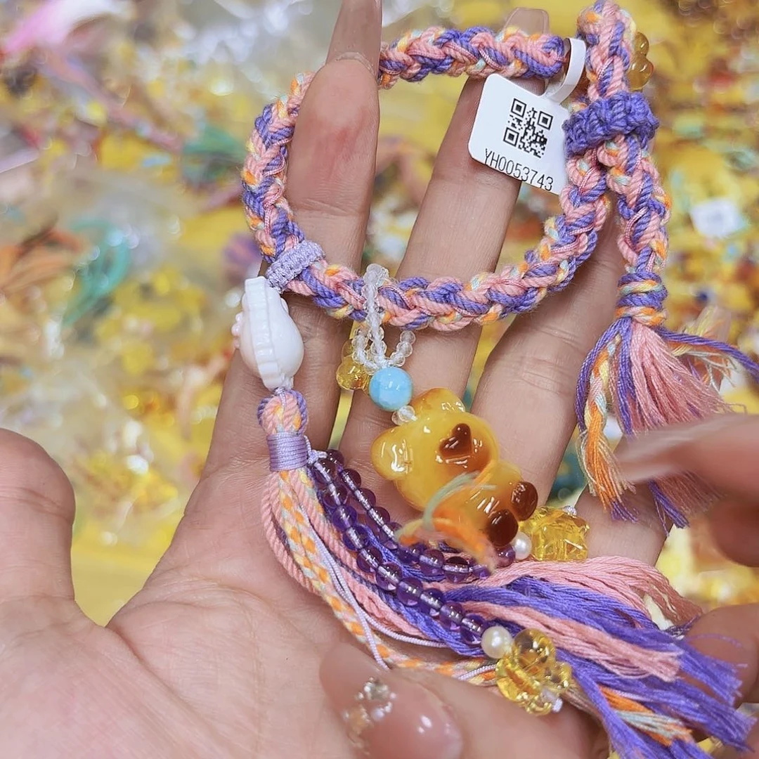 未镶嵌琥珀手链琥珀