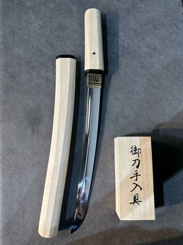 s7手作白木拵镜面居合武士性能收藏工艺品未开刃