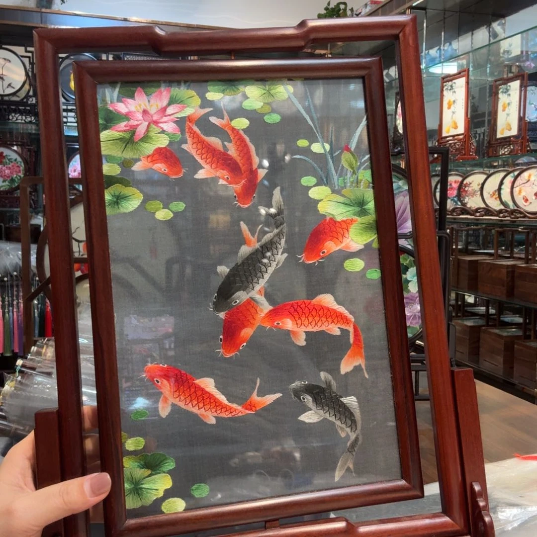 纯手工苏绣双面绣