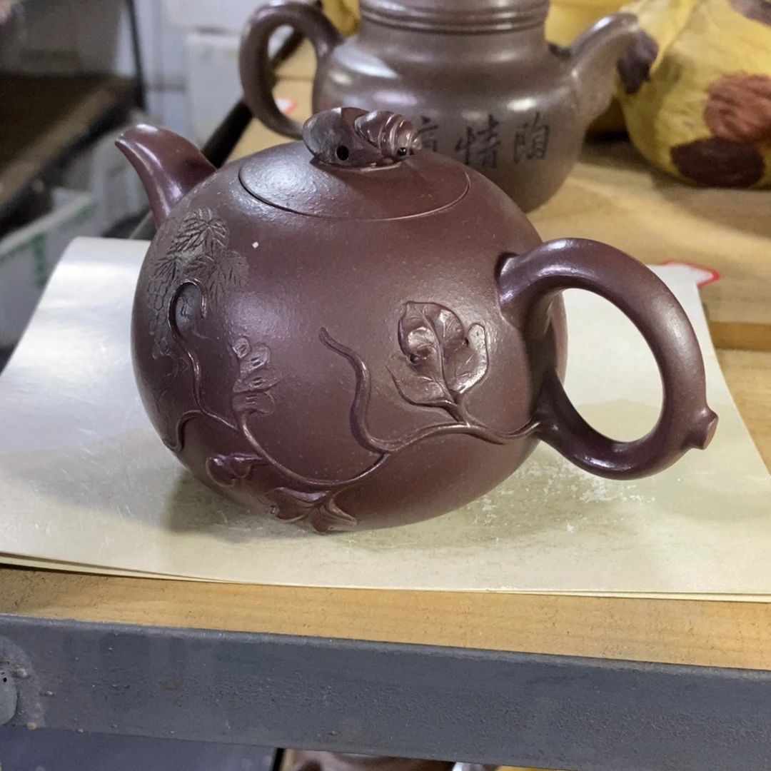 紫砂茶壶原矿手工14