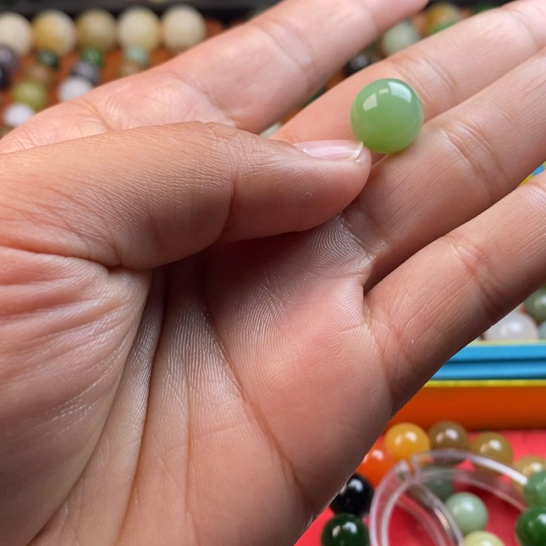 和田玉未镶嵌珠宝奇石卡12碧玉粉青y